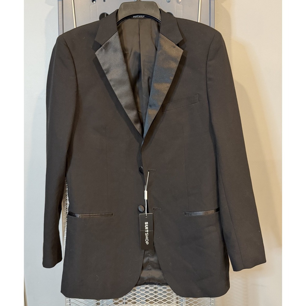 SuitShop Jacket Mens 38 Long Tuexdo Slim Jacket